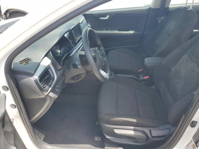3KPA24AD4LE333353 - 2020 KIA RIO LX WHITE photo 7