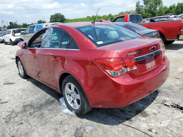 1G1PE5SC1C7226878 - 2012 CHEVROLET CRUZE LT RED photo 2