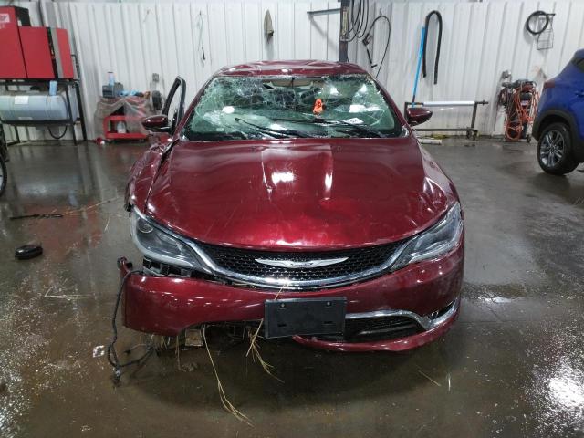 1C3CCCCB6FN528340 - 2015 CHRYSLER 200 C RED photo 5