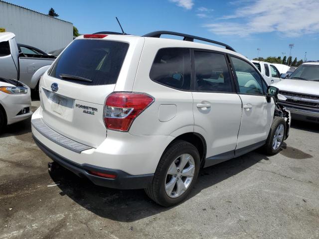 JF2SJAFC6FH450342 - 2015 SUBARU FORESTER 2.5I PREMIUM WHITE photo 3