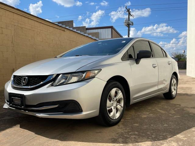 19XFB2F53FE275218 - 2015 HONDA CIVIC LX SILVER photo 2