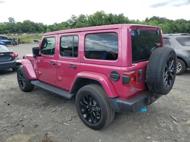 1C4JJXP60NW101628 - 2022 JEEP WRANGLER U SAHARA 4XE PURPLE photo 2