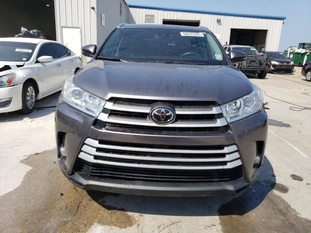 5TDKZRFH1JS526894 - 2018 TOYOTA HIGHLANDER SE CHARCOAL photo 5