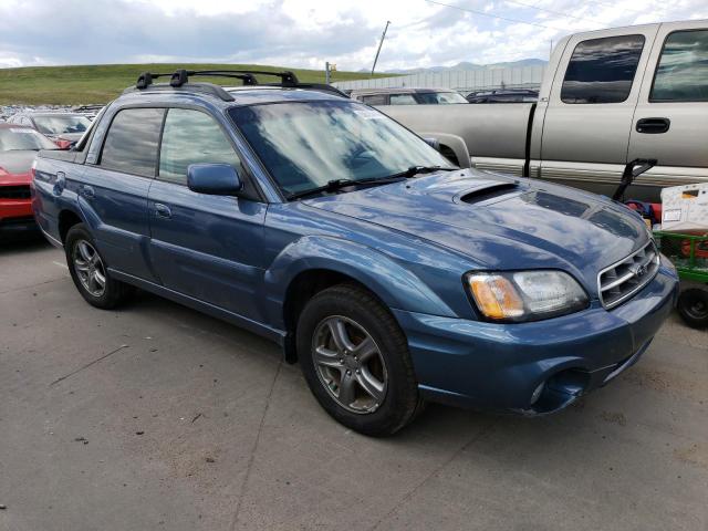 4S4BT63C066104482 - 2006 SUBARU BAJA TURBO BLUE photo 4