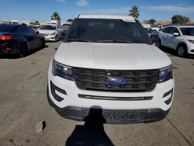 1FM5K8AR8GGC50837 - 2016 FORD EXPLORER POLICE INTERCEPTOR WHITE photo 5