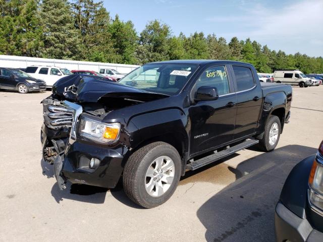 1GTG6CE37G1302293 - 2016 GMC CANYON SLE BLACK photo 1