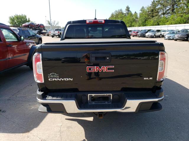 1GTG6CE37G1302293 - 2016 GMC CANYON SLE BLACK photo 6