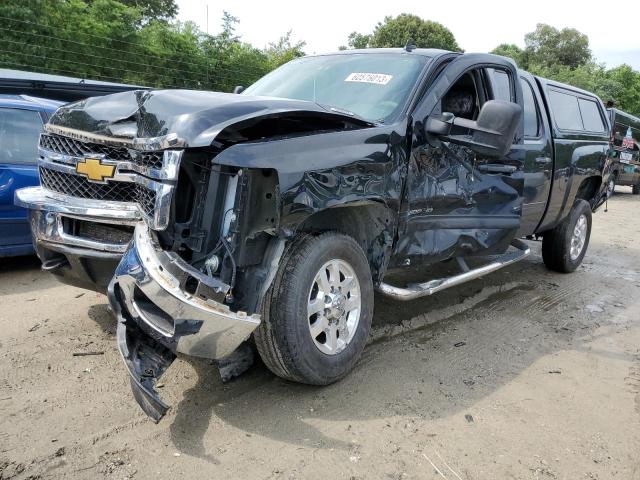 1GC4K0CG4CF115951 - 2012 CHEVROLET SILVERADO K3500 LT BLACK photo 1