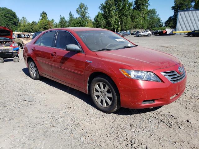 JTNBB46K273024100 - 2007 TOYOTA CAMRY HYBRID RED photo 4