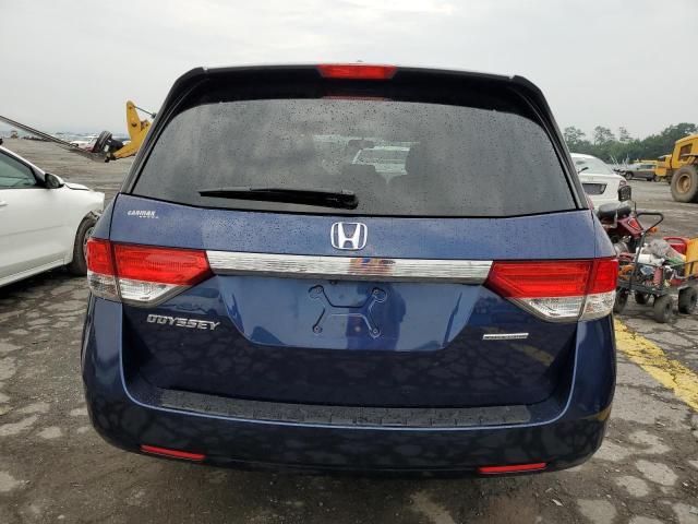 5FNRL5H37GB140200 - 2016 HONDA ODYSSEY SE BLUE photo 6