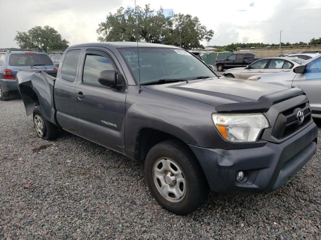 5TFTX4CN7FX053124 - 2015 TOYOTA TACOMA ACCESS CAB Графитовый фото 4