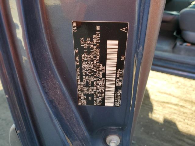 5TBBT44106S480226 - 2006 TOYOTA TUNDRA ACCESS CAB SR5 BLUE photo 12