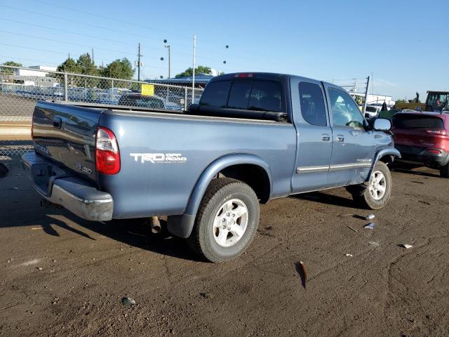 5TBBT44106S480226 - 2006 TOYOTA TUNDRA ACCESS CAB SR5 BLUE photo 3