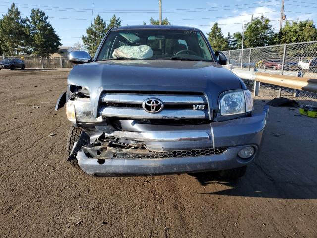 5TBBT44106S480226 - 2006 TOYOTA TUNDRA ACCESS CAB SR5 BLUE photo 5