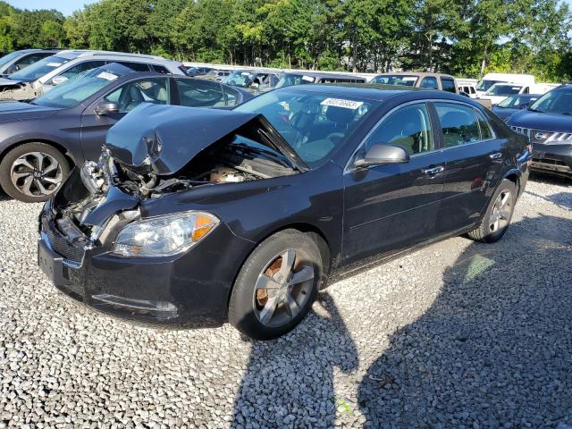 1G1ZC5E02CF318880 - 2012 CHEVROLET MALIBU 1LT GRAY photo 1
