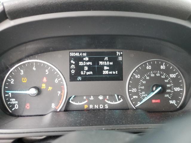 MAJ6P1UL1JC174827 - 2018 FORD ECOSPORT SE Negro foto 9