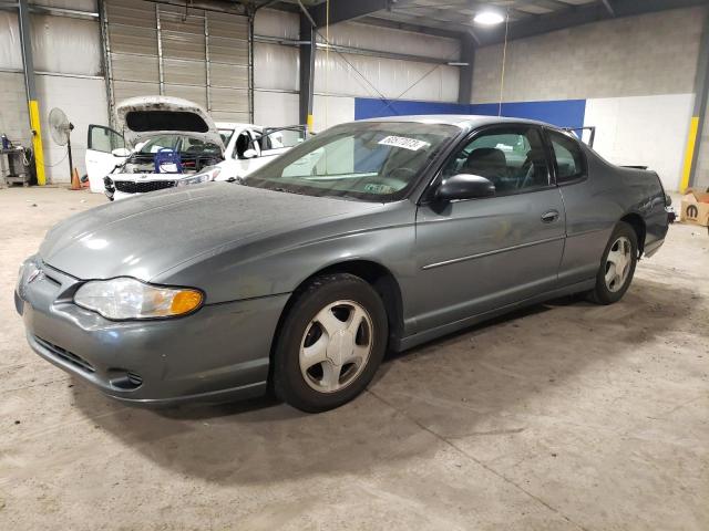 2G1WW12E549298749 - 2004 CHEVROLET MONTE CARL LS GRAY photo 1