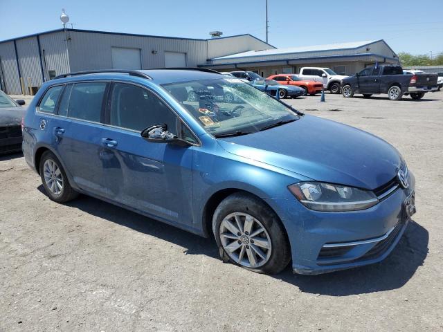 3VWY57AU6KM512759 - 2019 VOLKSWAGEN GOLF SPORT S BLUE photo 4