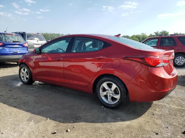 5NPDH4AE4FH558442 - 2015 HYUNDAI ELANTRA SE MAROON photo 2