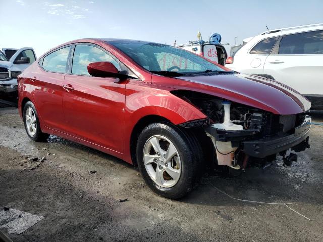 5NPDH4AE4FH558442 - 2015 HYUNDAI ELANTRA SE MAROON photo 4