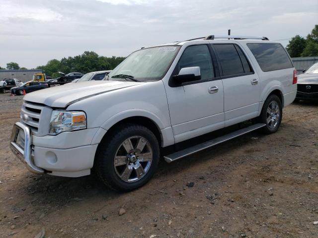 1FMFK20599LA01943 - 2009 FORD EXPEDITION EL LIMITED WHITE photo 1