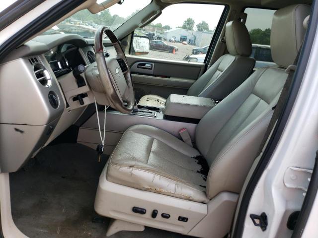 1FMFK20599LA01943 - 2009 FORD EXPEDITION EL LIMITED WHITE photo 7