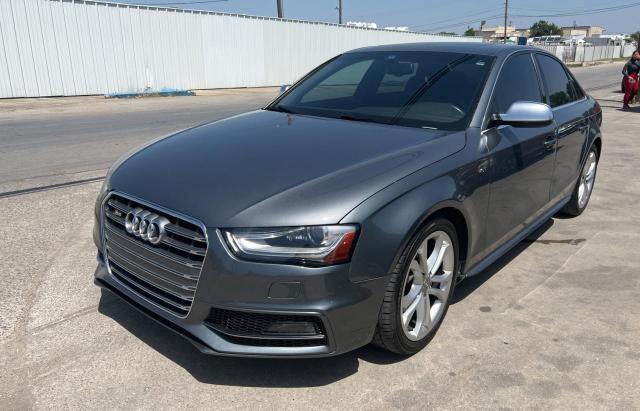 WAUKGAFL0EA082726 - 2014 AUDI S4 PRESTIGE GRAY photo 2