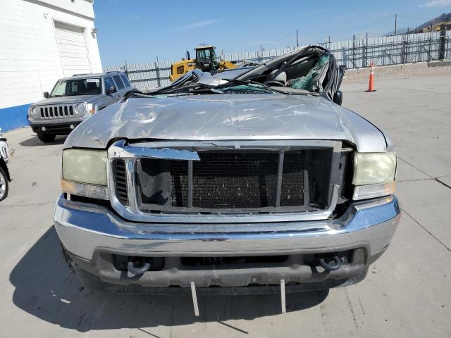 1FMNU41S14ED33734 - 2004 FORD EXCURSION XLT SILVER photo 5