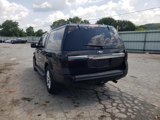 1FMJK1HT8FEF25334 - 2015 FORD EXPEDITION EL XLT BLACK photo 2