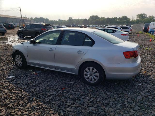 3VW2K7AJ5EM331967 - 2014 VOLKSWAGEN JETTA BASE Արծաթագույն լուսանկար 2