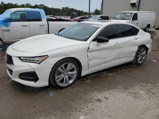 19UUB5F49MA007517 - 2021 ACURA TLX TECHNOLOGY WHITE photo 1