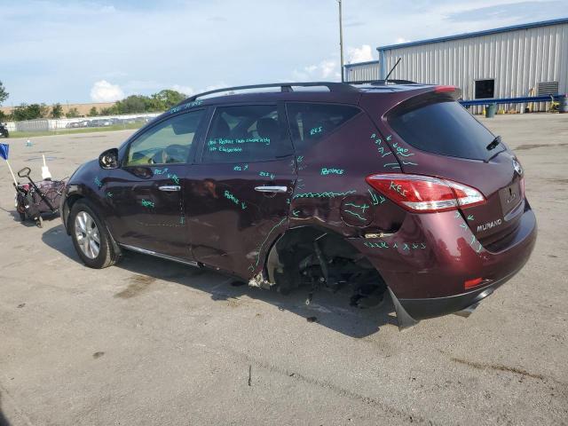 JN8AZ1MU9EW404209 - 2014 NISSAN MURANO S PURPLE photo 2