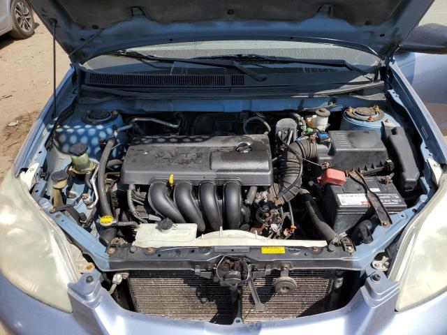 2T1KR32EX4C199627 - 2004 TOYOTA COROLLA MA XR BLUE photo 11