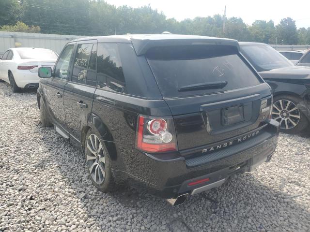 SALSP2E45BA287479 - 2011 LAND ROVER RANGE ROVE AUTOBIOGRAPHY BLACK photo 2