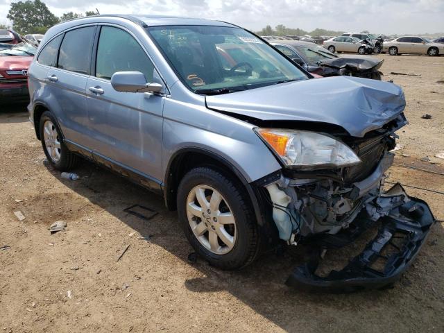 JHLRE48779C013215 - 2009 HONDA CR-V EXL BLUE photo 4