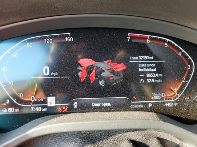 5UX2V1C01M9F43128 - 2021 BMW X4 XDRIVE30I BLACK photo 9