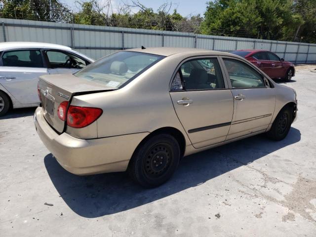 1NXBR32E18Z007127 - 2008 TOYOTA COROLLA CE BEIGE photo 3