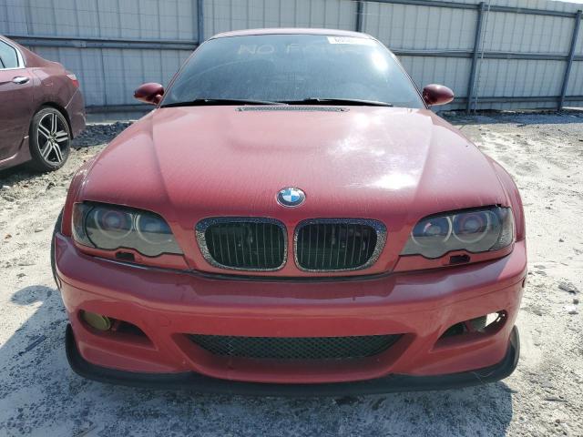 WBSBR93431EX20813 - 2001 BMW M3 CI RED photo 5