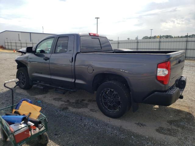 5TFRM5F12JX123087 - 2018 TOYOTA TUNDRA DOUBLE CAB SR/SR5 GRAY photo 2