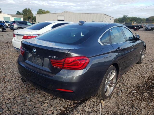 WBA4J3C57JBG95509 - 2018 BMW 430XI GRAN COUPE BLACK photo 4