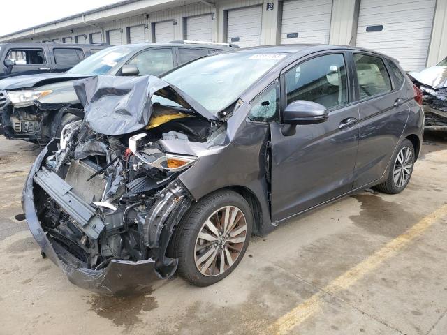 JHMGK5H74HS020676 - 2017 HONDA FIT EX GRAY photo 1