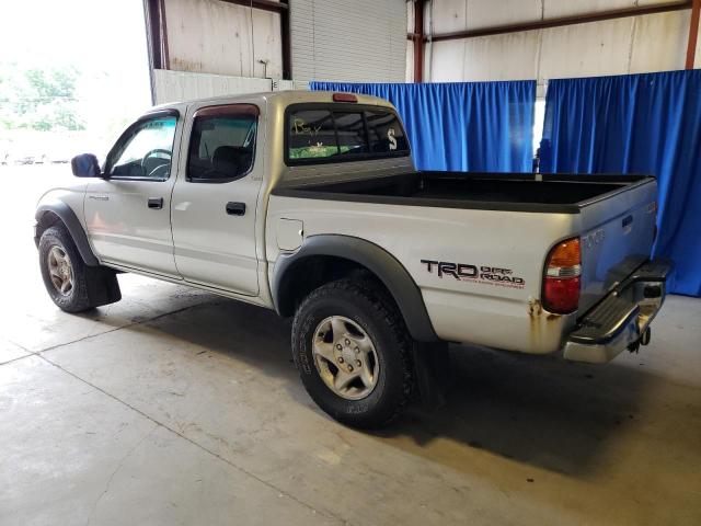 5TEGN92N91Z745909 - 2001 TOYOTA TACOMA DOUBLE CAB PRERUNNER SILVER photo 2