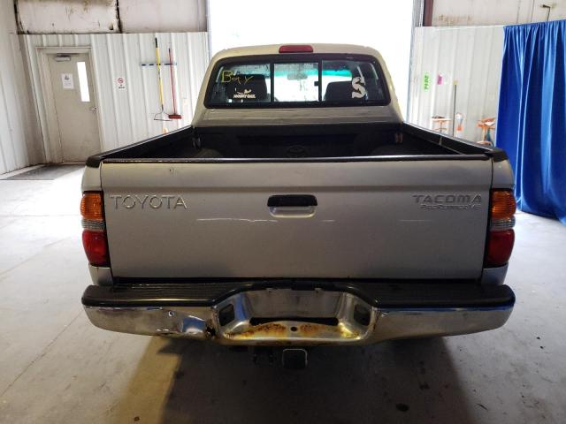 5TEGN92N91Z745909 - 2001 TOYOTA TACOMA DOUBLE CAB PRERUNNER SILVER photo 6