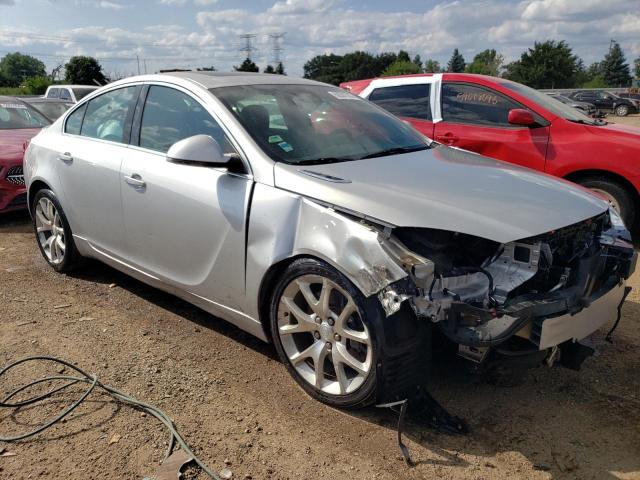 2G4GT5GX1F9261086 - 2015 BUICK REGAL GS ვერცხლისფერი ფოტო 4