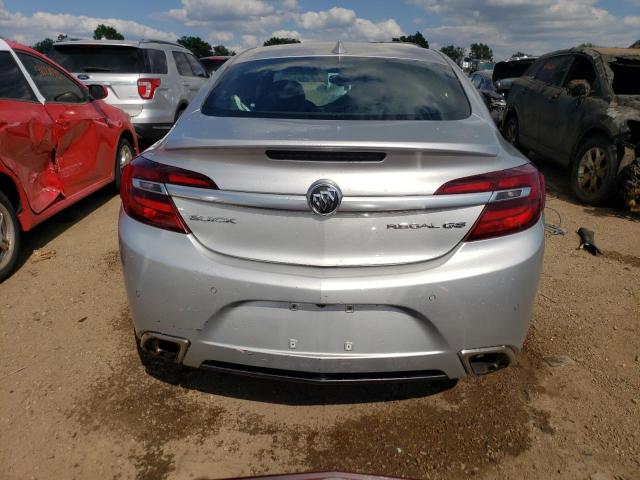 2G4GT5GX1F9261086 - 2015 BUICK REGAL GS ვერცხლისფერი ფოტო 6