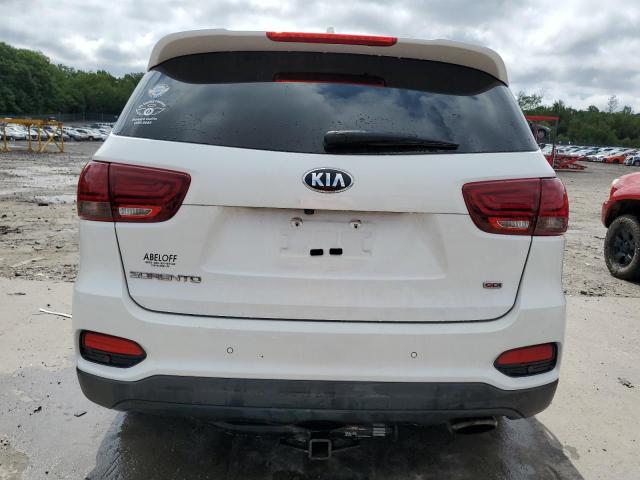 5XYPGDA31KG435486 - 2019 KIA SORENTO L WHITE photo 6