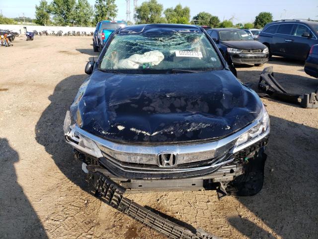 1HGCR2F36GA141497 - 2016 HONDA ACCORD LX BLACK photo 5