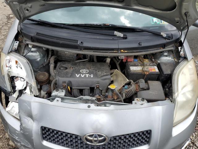 JTDJT903485167695 - 2008 TOYOTA YARIS GRAY photo 11