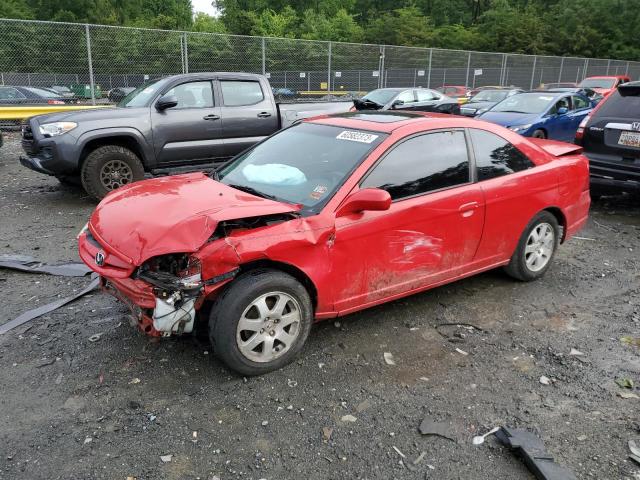 1HGEM22943L053967 - 2003 HONDA CIVIC EX RED photo 1