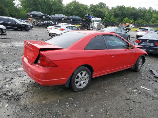 1HGEM22943L053967 - 2003 HONDA CIVIC EX RED photo 3